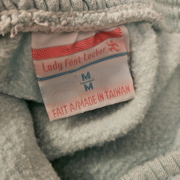 Lady Footlocker Light Turquoise Sweat Pants | Size Medium - Picture 7 of 7